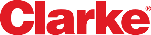Clarke brand name logo