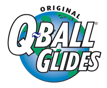 Q-Ball Glides brand name logo