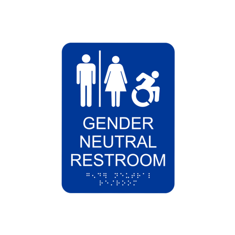 Gender Neutral Restroom Signs