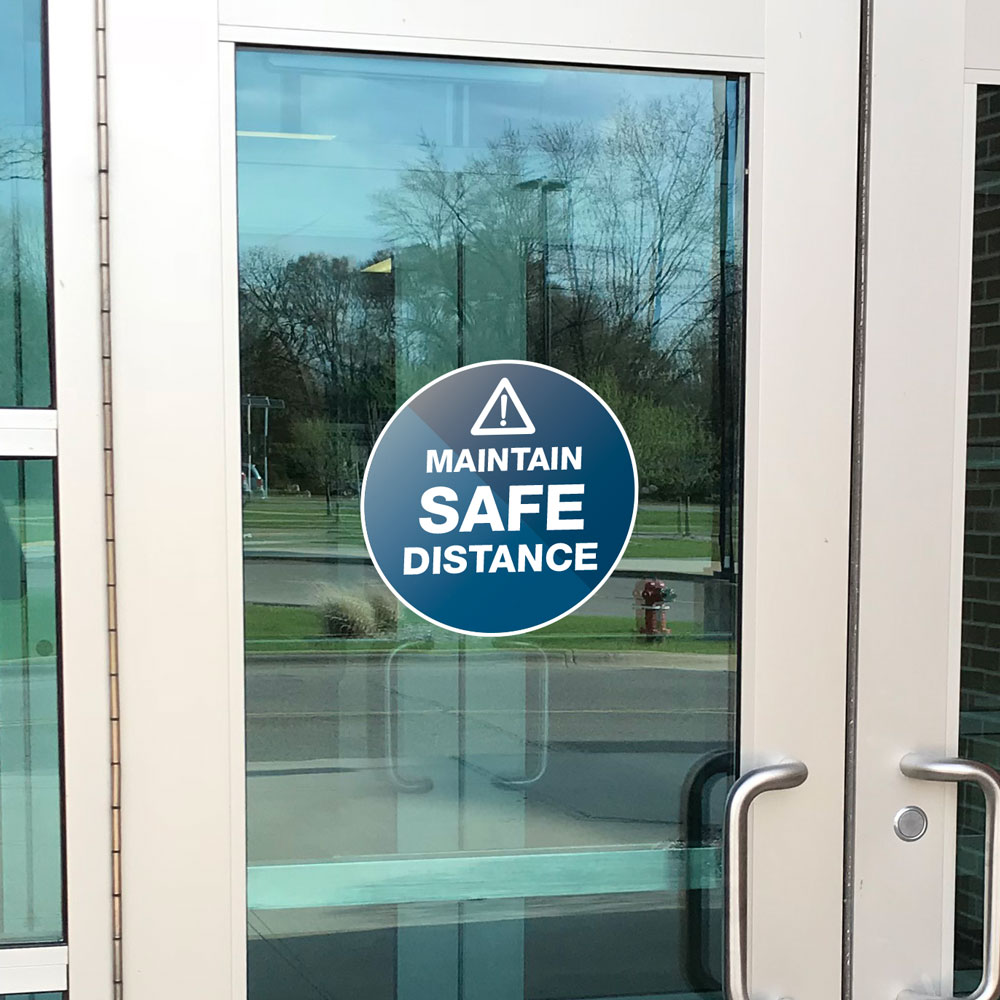 COVID-19 Social Distance & Safety Decals