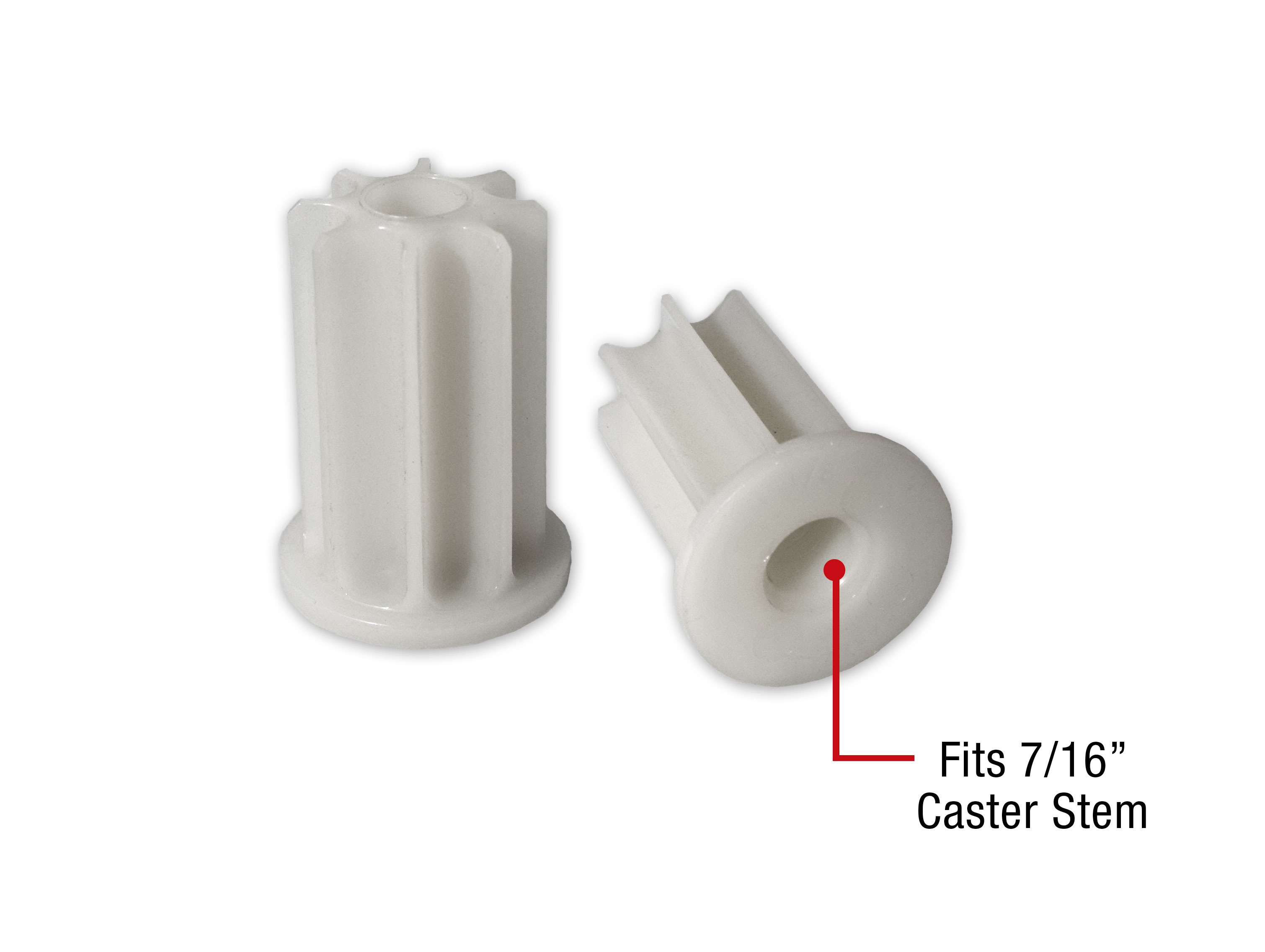 Replacement Tube Sockets for Casters & Wheels