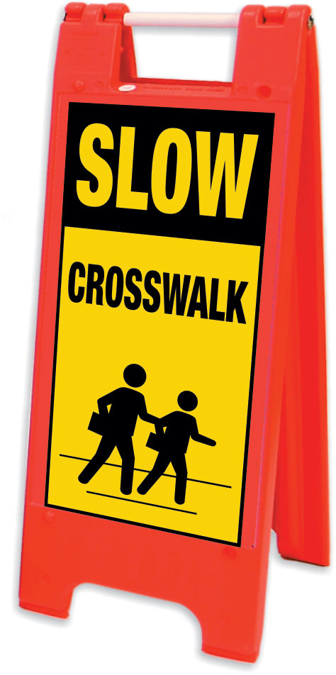 High-Visibility A-Frame Signs for Schools