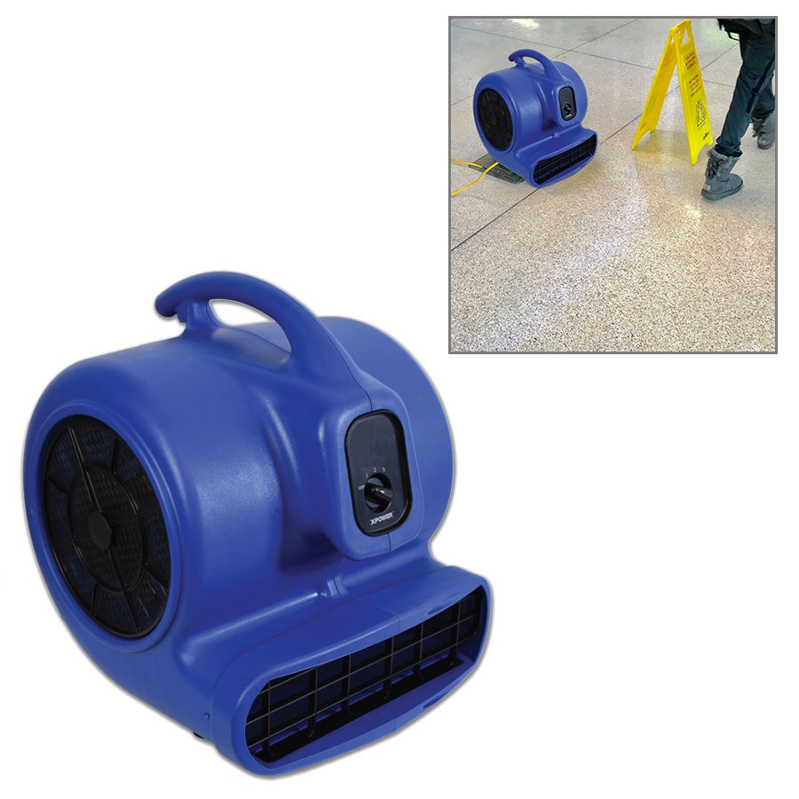 Leak Diverters and Portable Floor Dryers