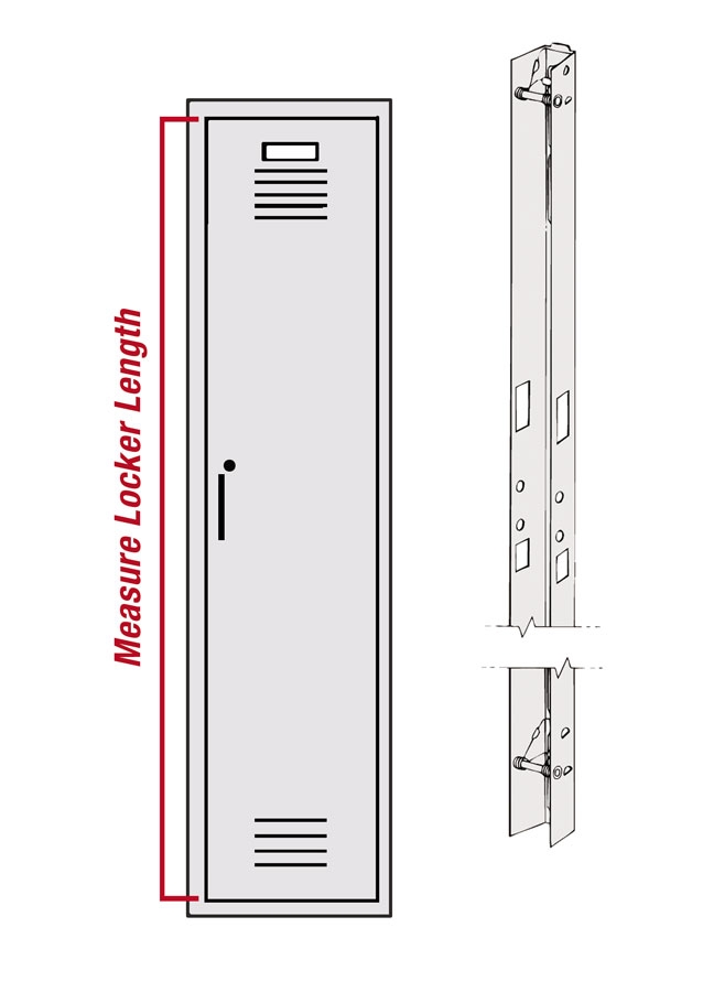 Medart Locker Lock Bars and Channels