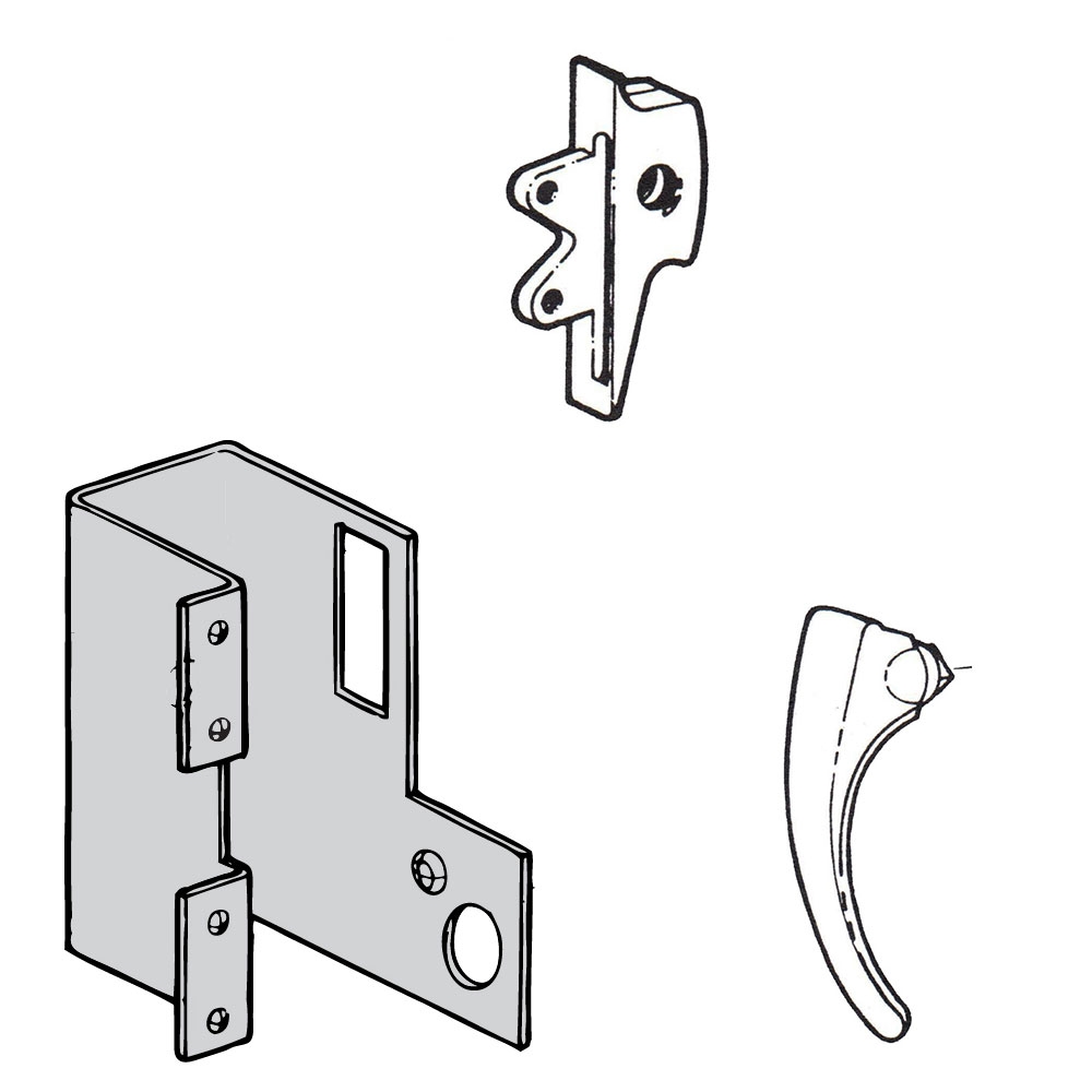 Older Medart Locker Parts for Schools