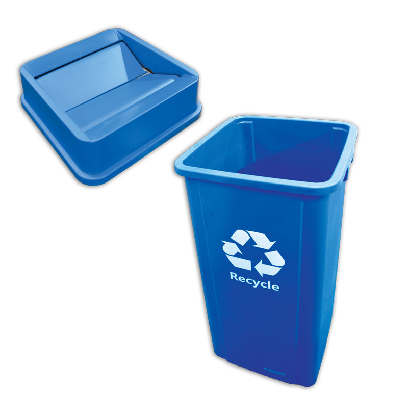 Indoor & Outdoor Recycling Containers