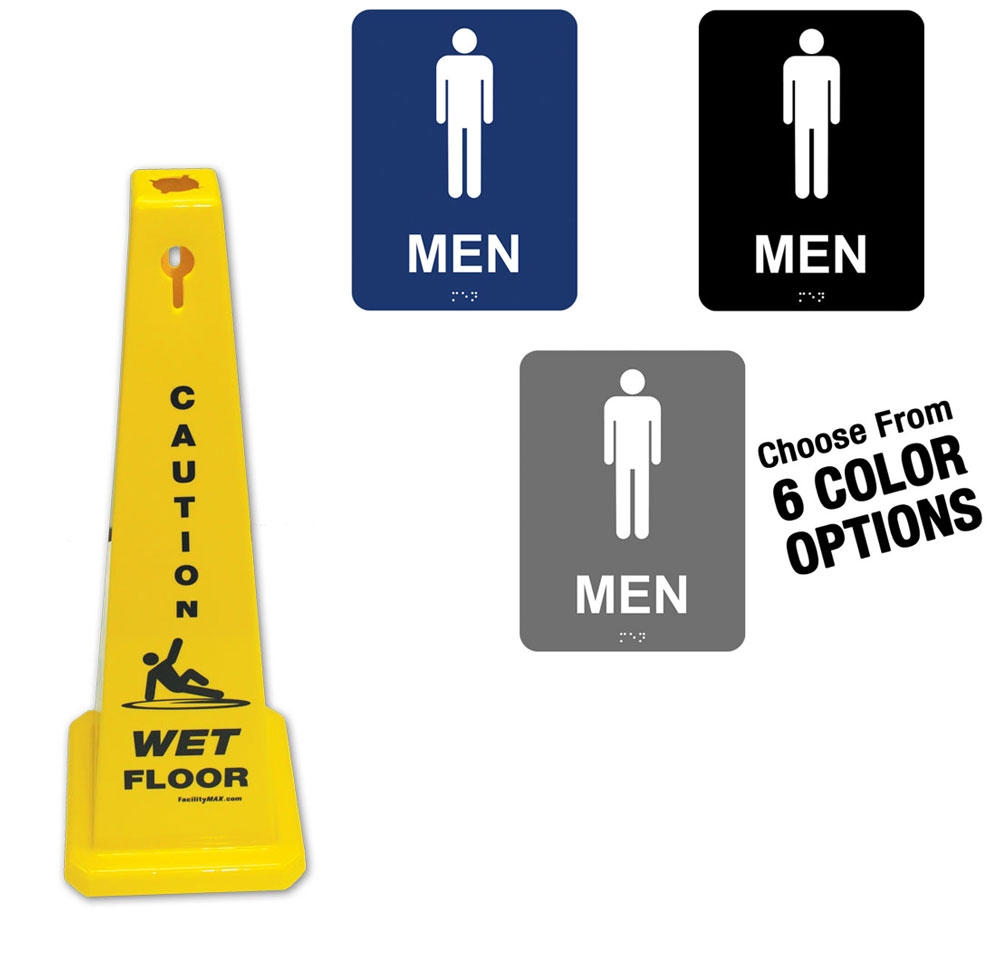 Commercial-Grade Signs for School Bathrooms