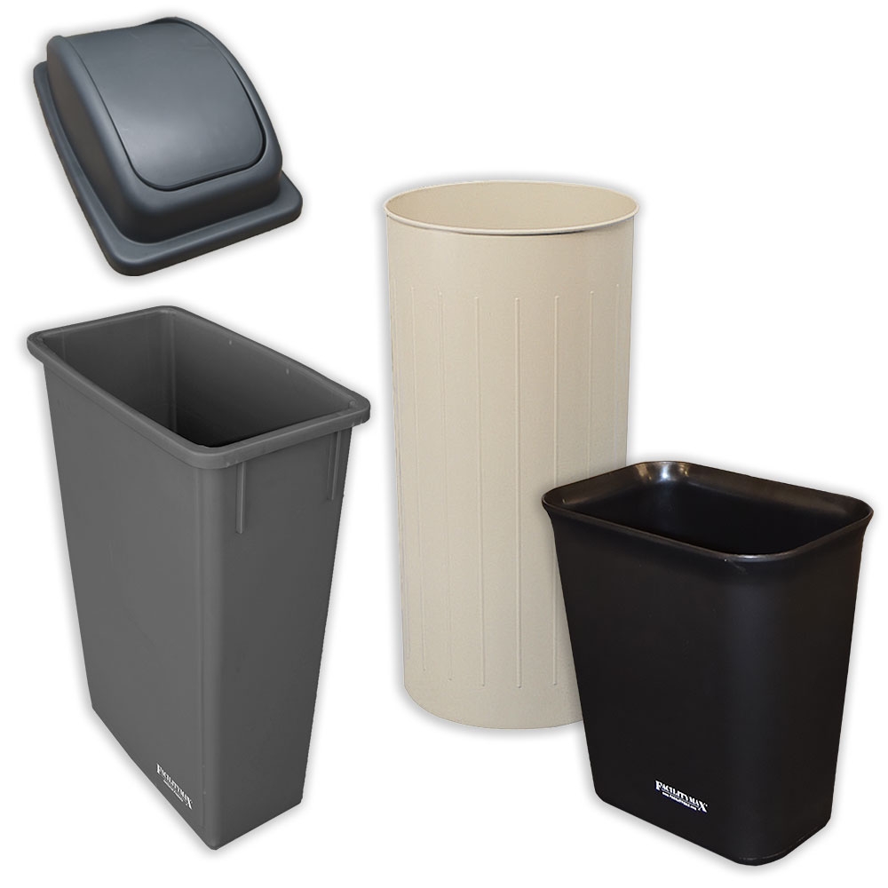 Thin & Compact Trash Cans