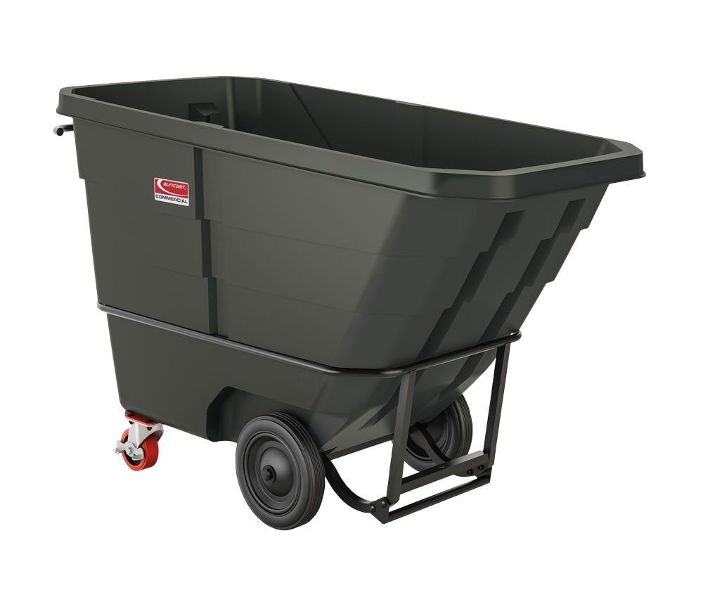 Trash Tilt Trucks and Carts for School Maintenance