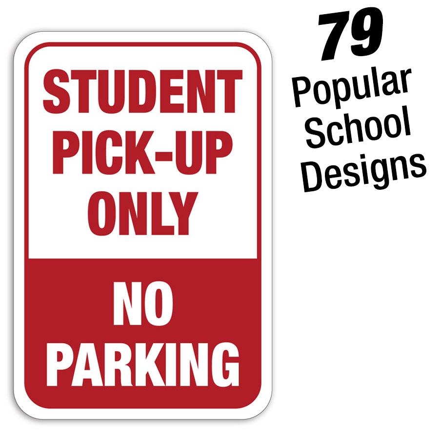 Student Drop Off & Bus Traffic Message Signs for Schools