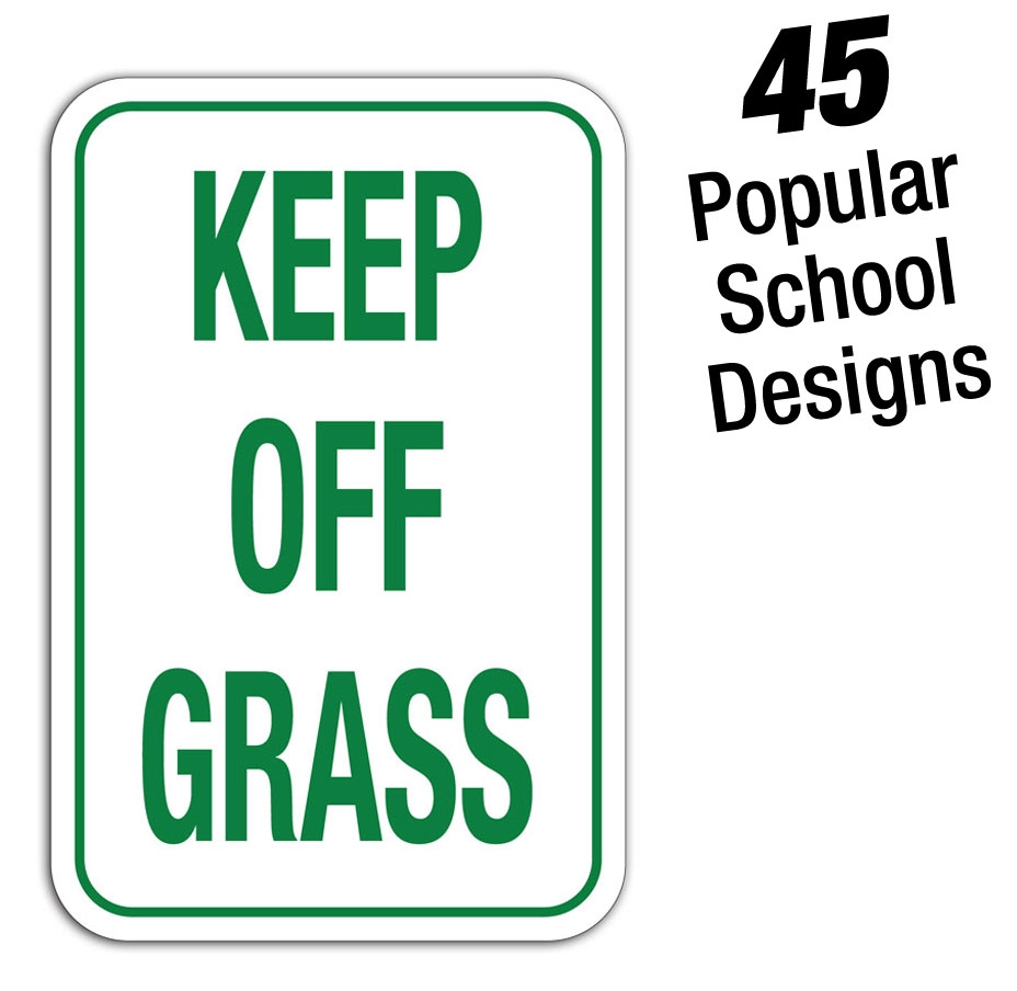 Sports & Recreation Rules Message Signs for Schools