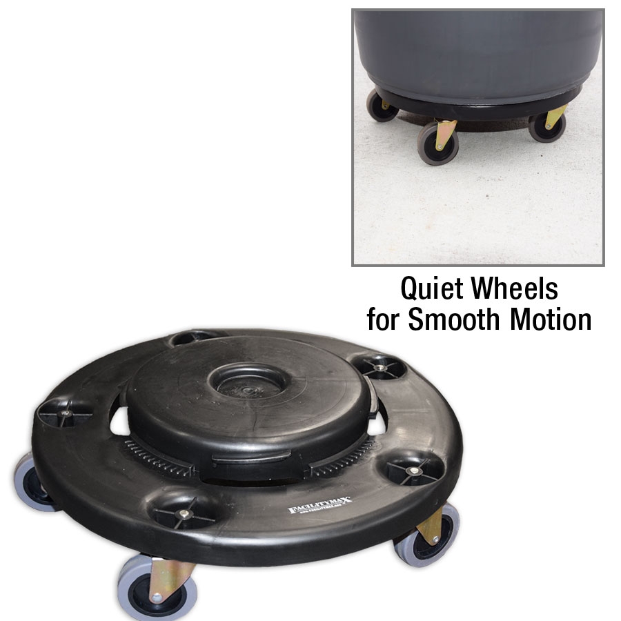 Trash Can Dollies for Trash Receptacles