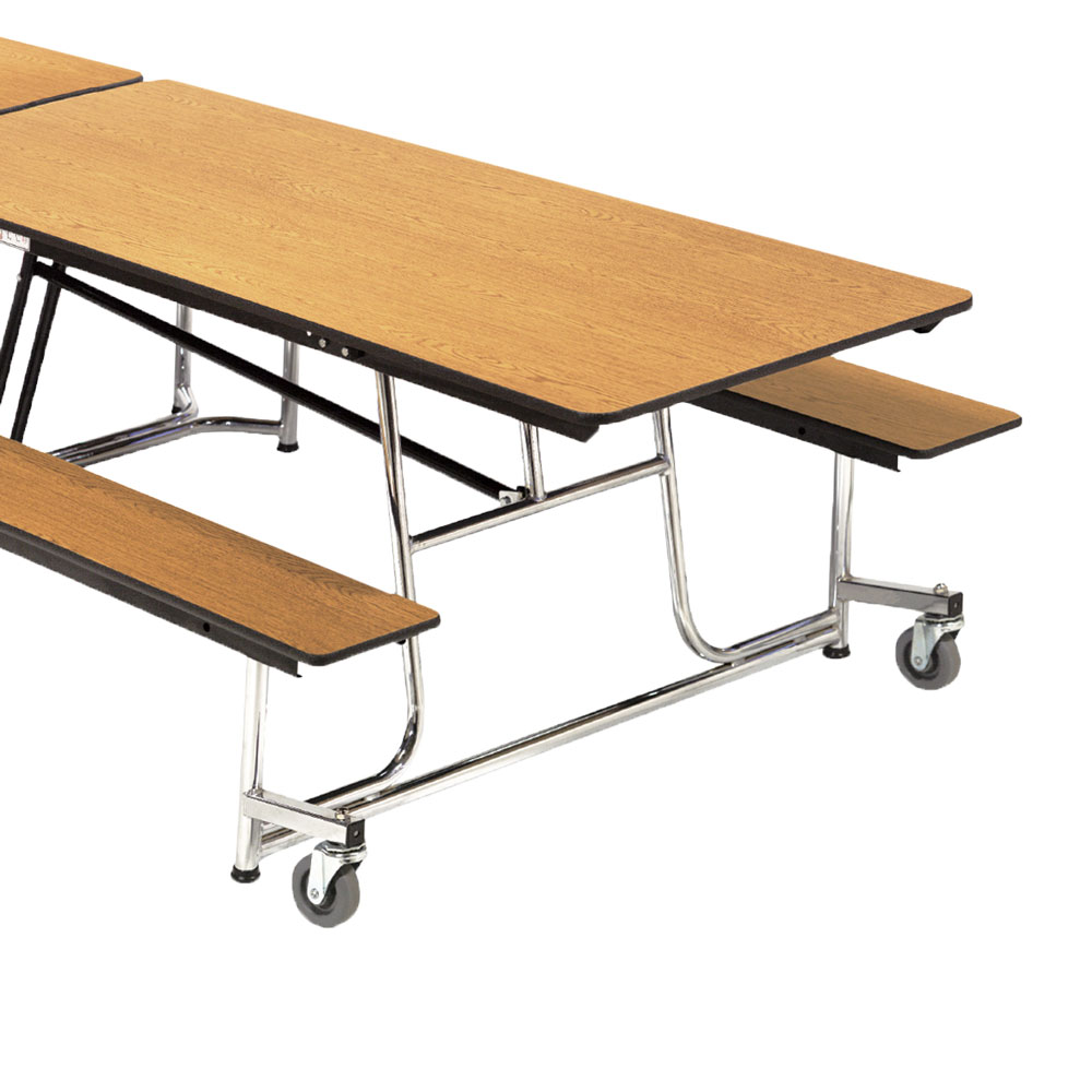 Cafeteria Tables with Bench Style Seating