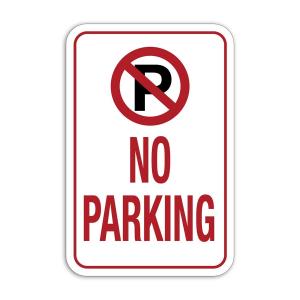 Aluminum School Parking Lot Signs