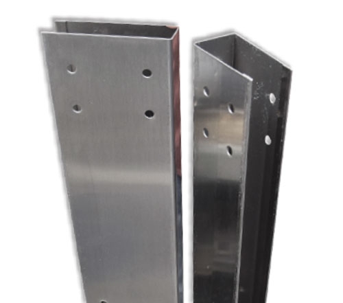 Reinforcement Pilaster Door Channels for Partitions in Schools