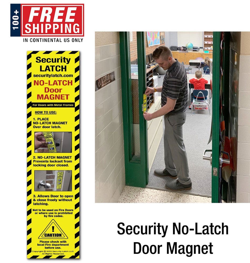 Security Door Magnet for Classroom Lockdowns