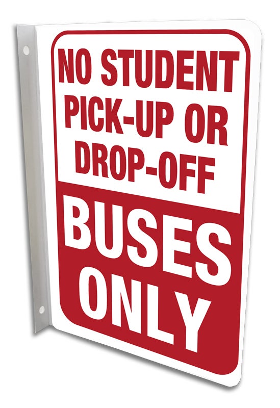 Side-Mounted & Double Sided Aluminum Signs