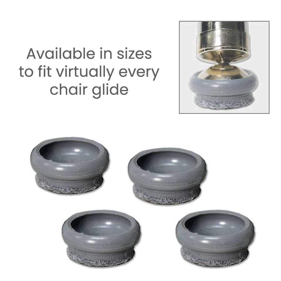 Chair Glide Caps for Floor Scratching Prevention