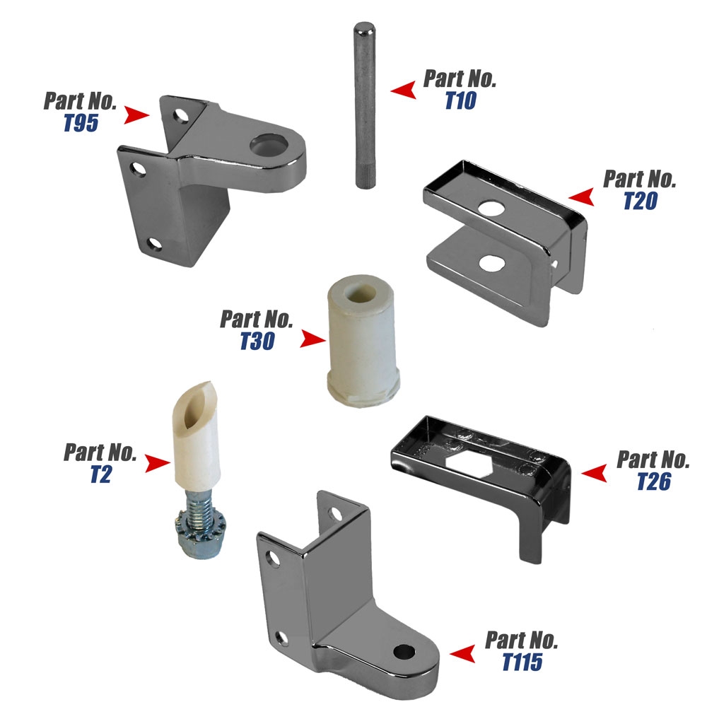 Hinge Kits for Plastic Laminate Partitions in Schools