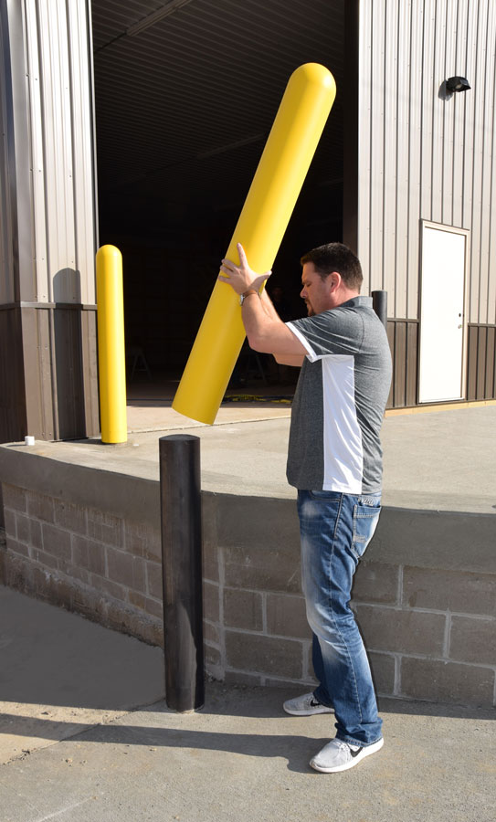 Bollard Parking Post Covers for Schools