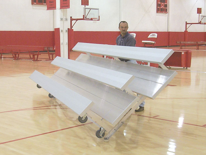 Indoor Bleachers for Sports & School Events