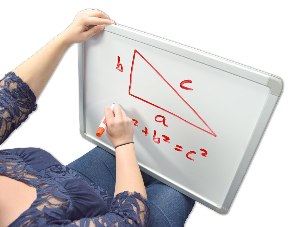 Personal Hand Held Dry Erase Lap Boards for School Classrooms