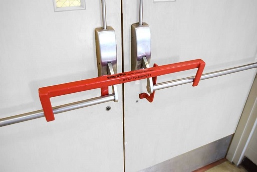Security Latch Door Bars for Schools Security Latch Door Bars