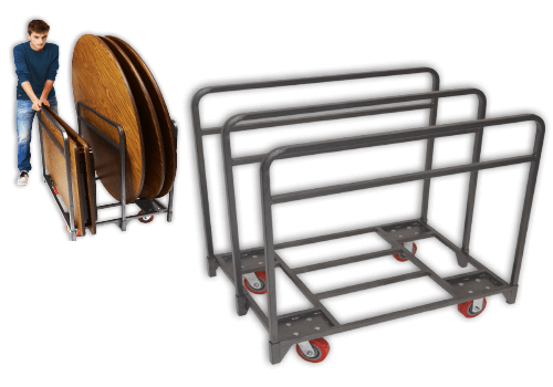 Buy XL Panel & Table Mover with Divider for Schools XL Panel & Table Mover with Divider