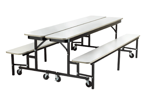 Buy KI Uniframe Convertible Bench Cafeteria Table for Schools KI Uniframe Convertible Bench Cafeteria Table