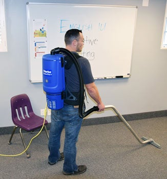backpack vacuums make floor maintenance easy