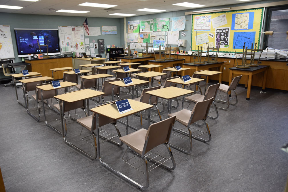 Social Distancing Seating Signs