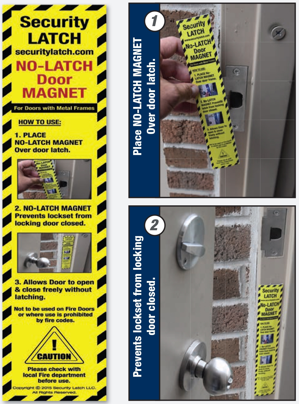 DH39 Security Latch No-Latch Magnet DH39 Security Latch No-Latch Magnet