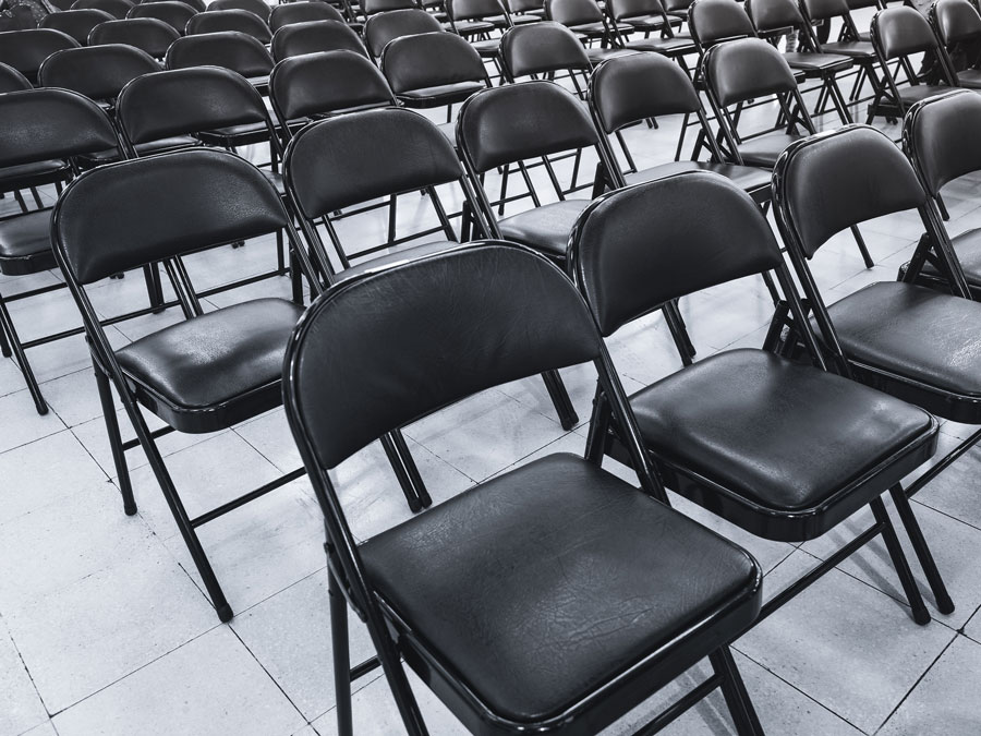 easy and affordable maintenance project - protect floors from furniture during school events