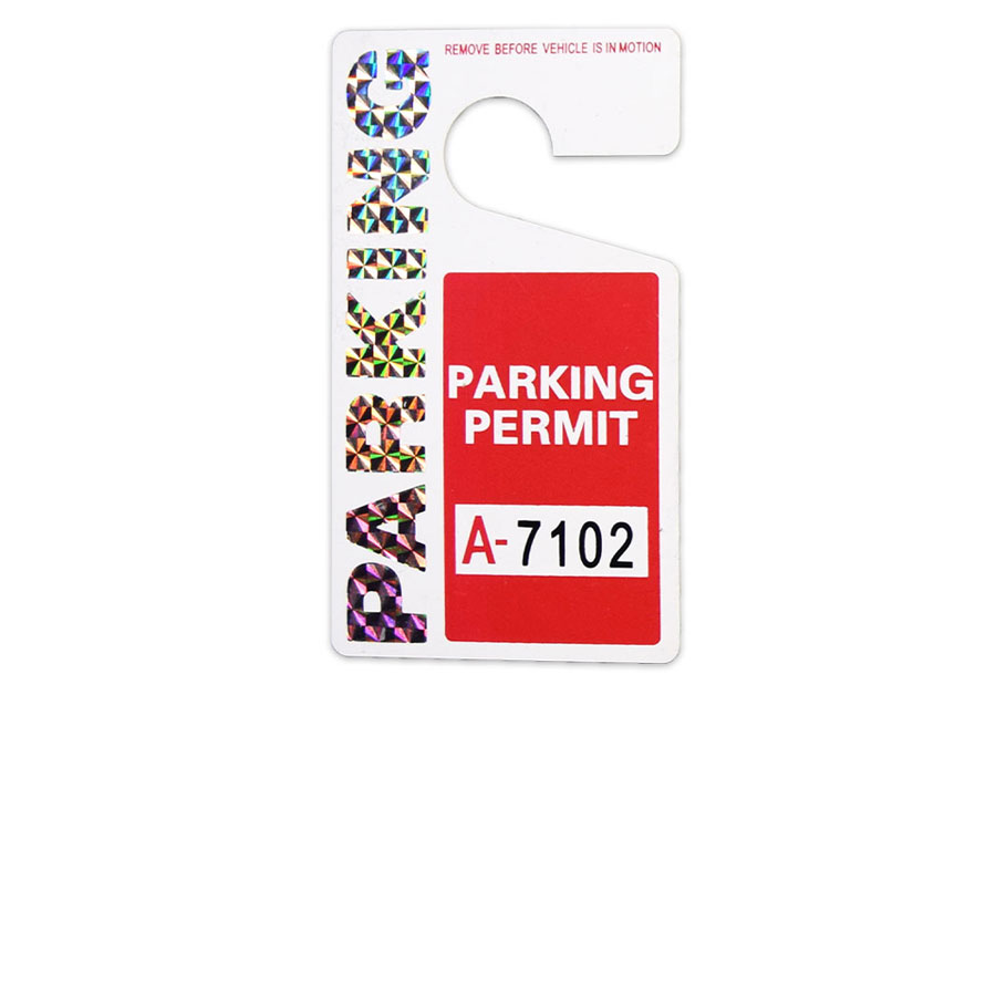 Parking Permit Tags & Stickers