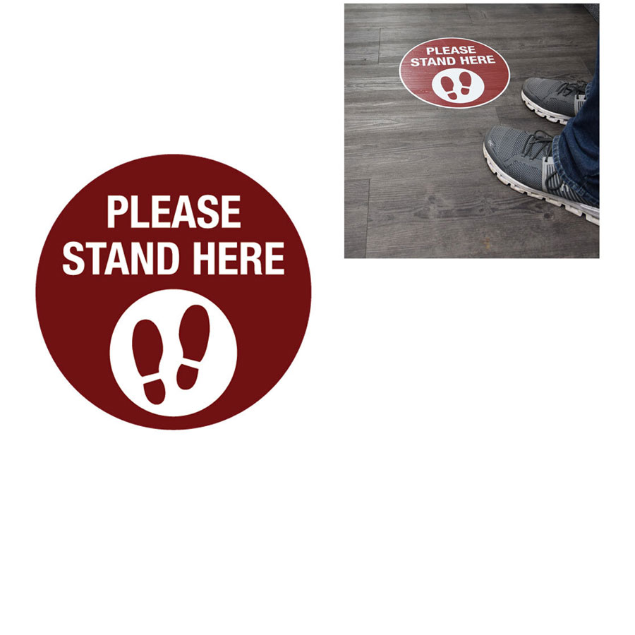 Shop All Social Distancing Floor Decals