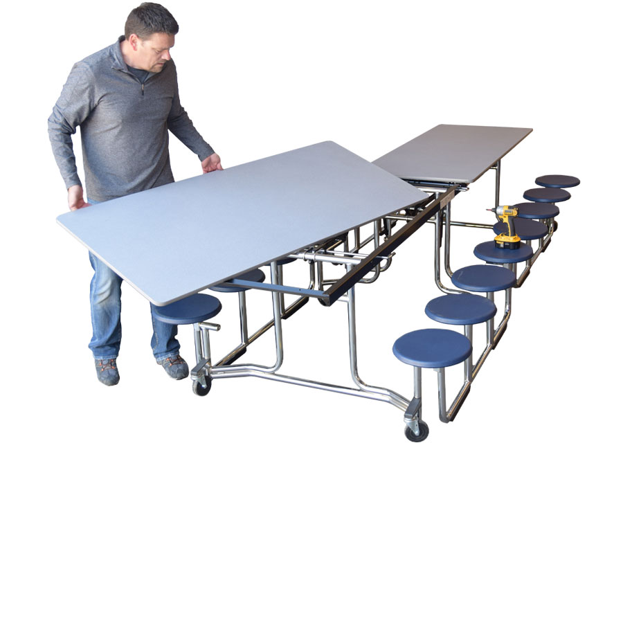 Shop Replacement Cafeteria Table Tops & Benches