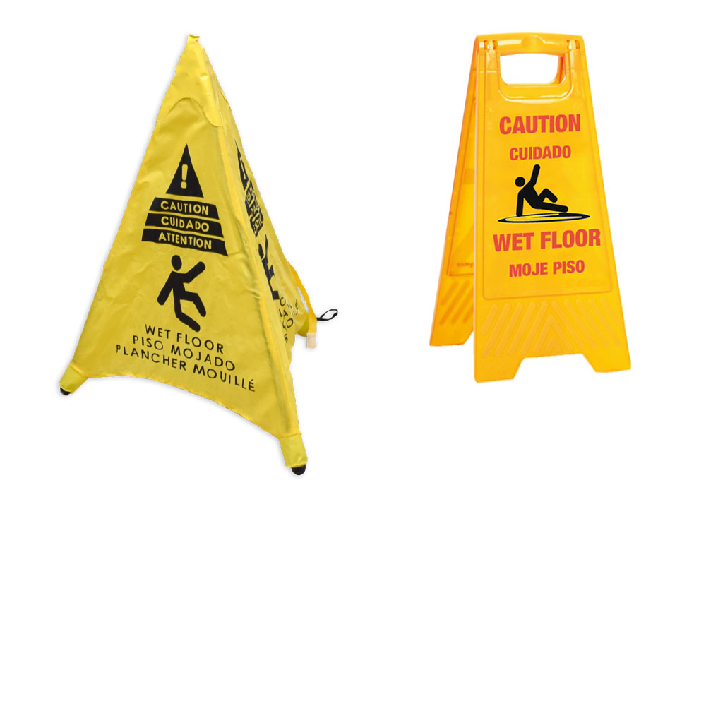 Signs - Wet Floor & Caution