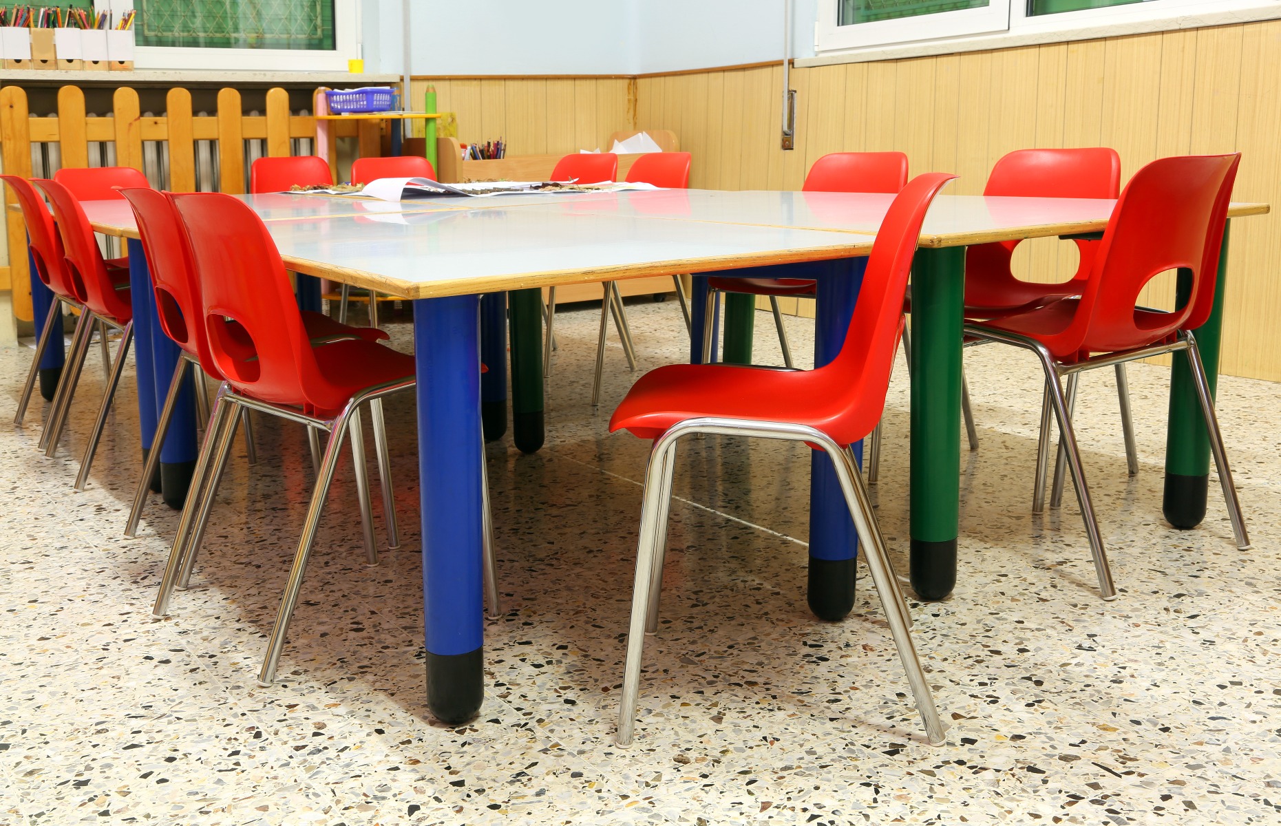 Renovate classroom furniture in schools