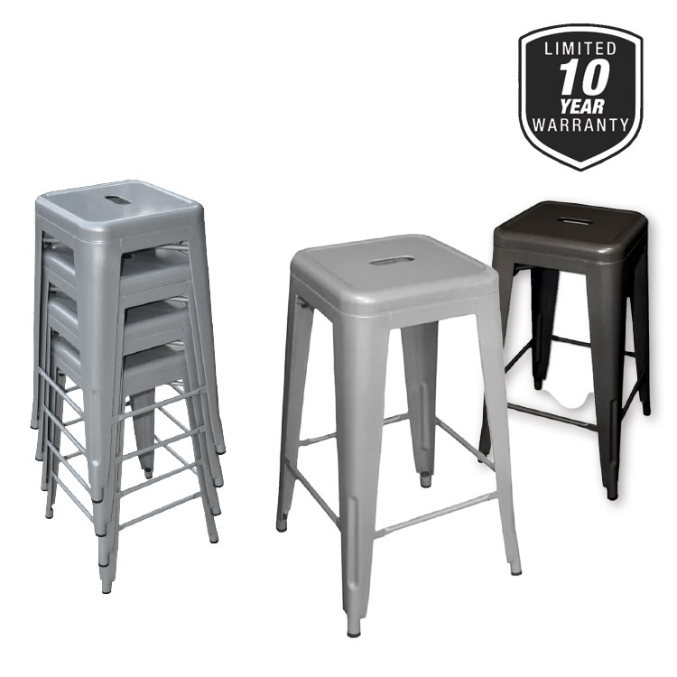Buy 26" High Steel Cross-Braced Stacking Stools for Schools 26" High Steel Cross-Braced Stacking Stools for Schools