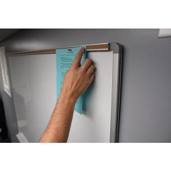 Aluminum Map Rail with Vinyl-Blend Cork Strip for Whiteboards Aluminum Map Rail with Vinyl-Blend Cork Strip for Whiteboards