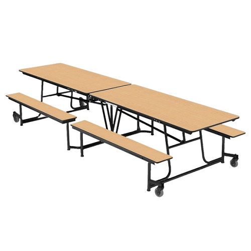 Buy AmTab Brand Bench Style Rectangular Cafeteria Tables (MBT Series) for Schools AmTab Brand Bench Style Rectangular Cafeteria Tables (MBT Series)