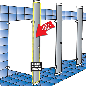 Buy Toilet Partition Pilasters for School Restrooms Toilet Partition Pilasters for School Bathrooms