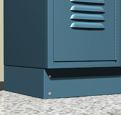 Buy Lockers with Continuous Z-Base for Schools School Lockers with Continuous Z-Base