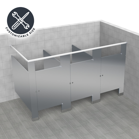 Buy Custom Stainless Steel Toilet Partitions Custom Stainless Steel Toilet Partitions for Schools