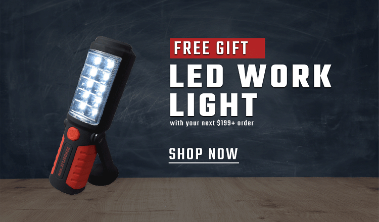 Free LED Work Light Free LED Work Light School Fix Promo