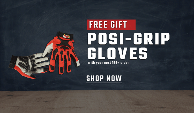 Free Posi-Grip Work Gloves Free Posi-Grip Work Gloves School Fix Promo