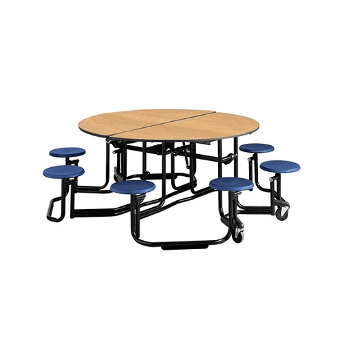 Buy KI Uniframe 60" Round Stool Style Cafeteria Table for Schools KI Uniframe 60" Round Stool Style Cafeteria Table