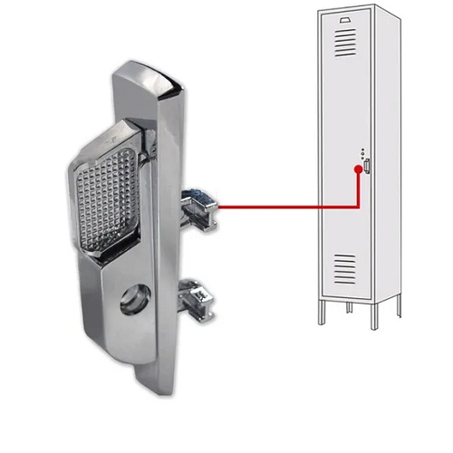 Buy Left Hand 2-Piece Locker Handle Assembly To Fit Republic for School Lockers Buy Left Hand 2-Piece Locker Handle Assembly To Fit Republic for School Lockers