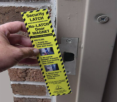 No-Latch Door Magnet by Security Latch for Schools No-Latch Door Magnet by Security Latch