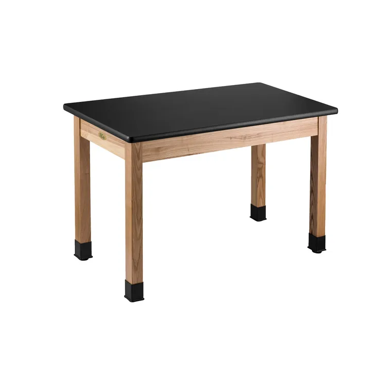 Buy National Public Seating Black High-Pressure Laminate Table Workstation National Public Seating Black High-Pressure Laminate Table Workstation
